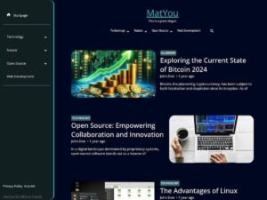 Free MatYou WordPress Theme