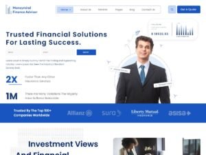 Free Moneymind Finance Advisor WordPress Theme