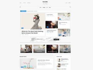 Free NewsBe WordPress Theme