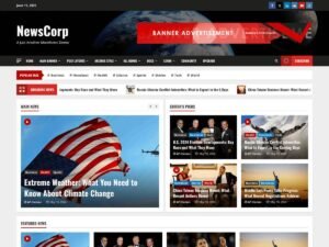 Free NewsCorp WordPress Theme