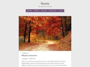 Free Nuvio WordPress Theme
