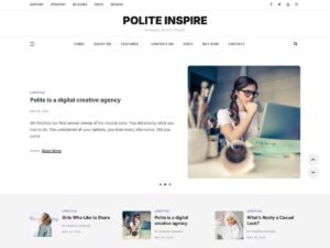 Free Polite Inspire WordPress Theme