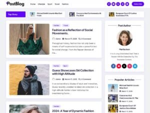 Free PostBlog WordPress Theme