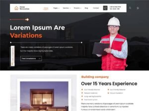 Free Prime Home Renovation WordPress Theme