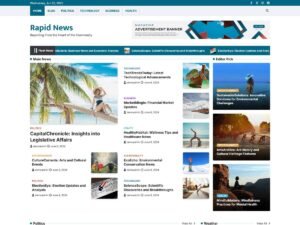 Free Rapid News WordPress Theme