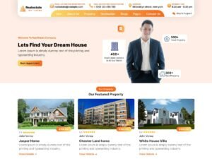 Free Real Estate Valuation WordPress Theme