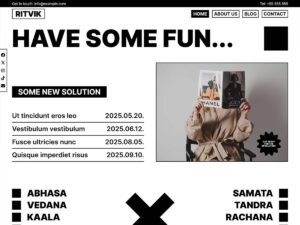 Free Ritvik WordPress Theme