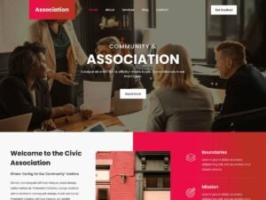 Free SKT Association WordPress Theme