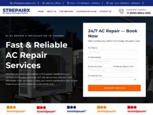 Free ST AC Repair WordPress Theme
