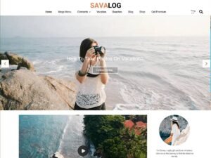 Free Savalog WordPress Theme