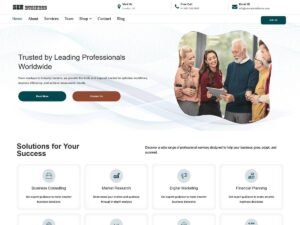 Free Sen Business WordPress Theme