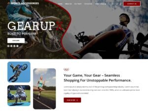 Free Sports Accessories WordPress Theme