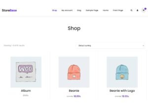 Free StoreBase WordPress Theme