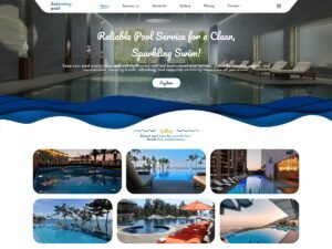 Free Swimming Pool Service WordPress Theme