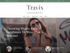 Free Travix WordPress Theme
