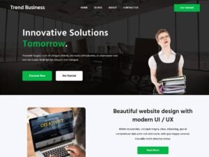 Free Trend Business WordPress Theme