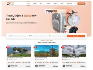 Free Vacation Booking WordPress Theme