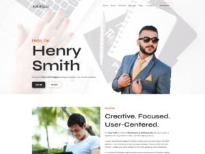Free WENS Portfolio WordPress Theme