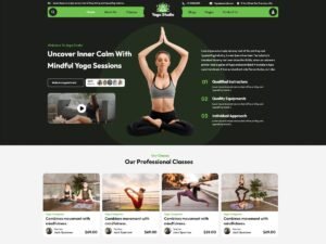 Free Yoga Center WordPress Theme