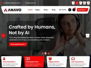 Free Anavo WordPress Theme