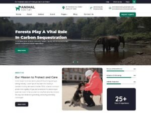 Free Animal Sanctuary WordPress Theme