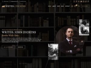 Free Author: Writer WDA WordPress Theme