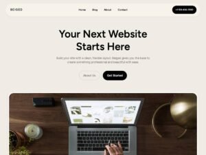 Free Beiged WordPress Theme