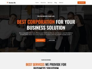 Free Blockskit Business Biz WordPress Theme