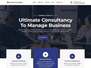 Free Blockskit Business Consulting WordPress Theme