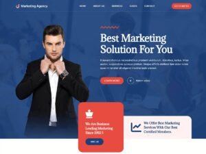 Free Blockskit Marketing Agency WordPress Theme