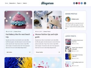 Free Blogarea WordPress Theme