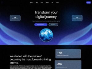 Free Bluetone WordPress Theme