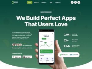 Free Bosa App Hub WordPress Theme