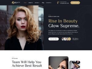 Free Bosa Beauty Care WordPress Theme