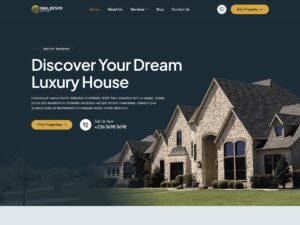 Free Bosa Real Estate Group WordPress Theme