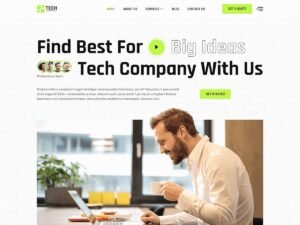 Free Bosa Tech Company WordPress Theme