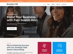 Free BrandZen FSE WordPress Theme