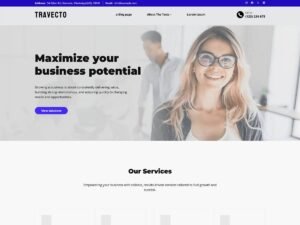 Free Business Blitz WordPress Theme