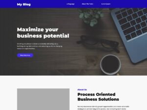 Free Business Indexy WordPress Theme
