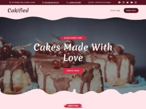Free Cakified WordPress Theme