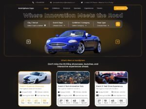 Free Car Exhibition WordPress Theme