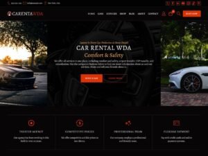 Free Car Rental WDA WordPress Theme