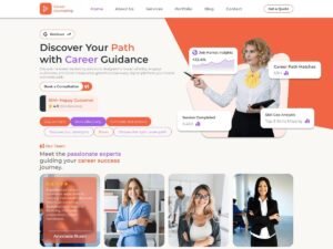 Free Career Counseling WordPress Theme