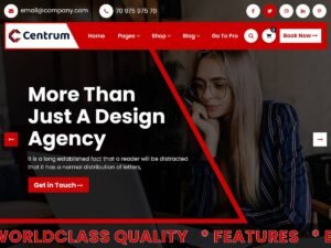 Free Centrum WordPress Theme