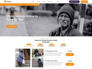 Free Charitable Funds WordPress Theme