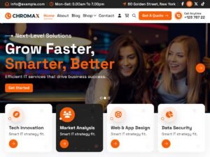 Free Chromax WordPress Theme