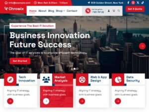 Free Chrowix WordPress Theme
