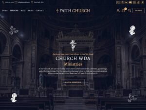 Free Church WDA WordPress Theme