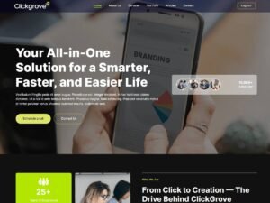 Free ClickGrove WordPress Theme