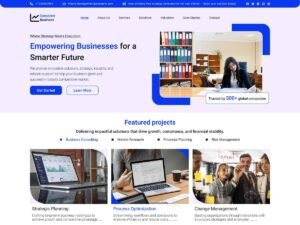 Free Corporate Firm WordPress Theme